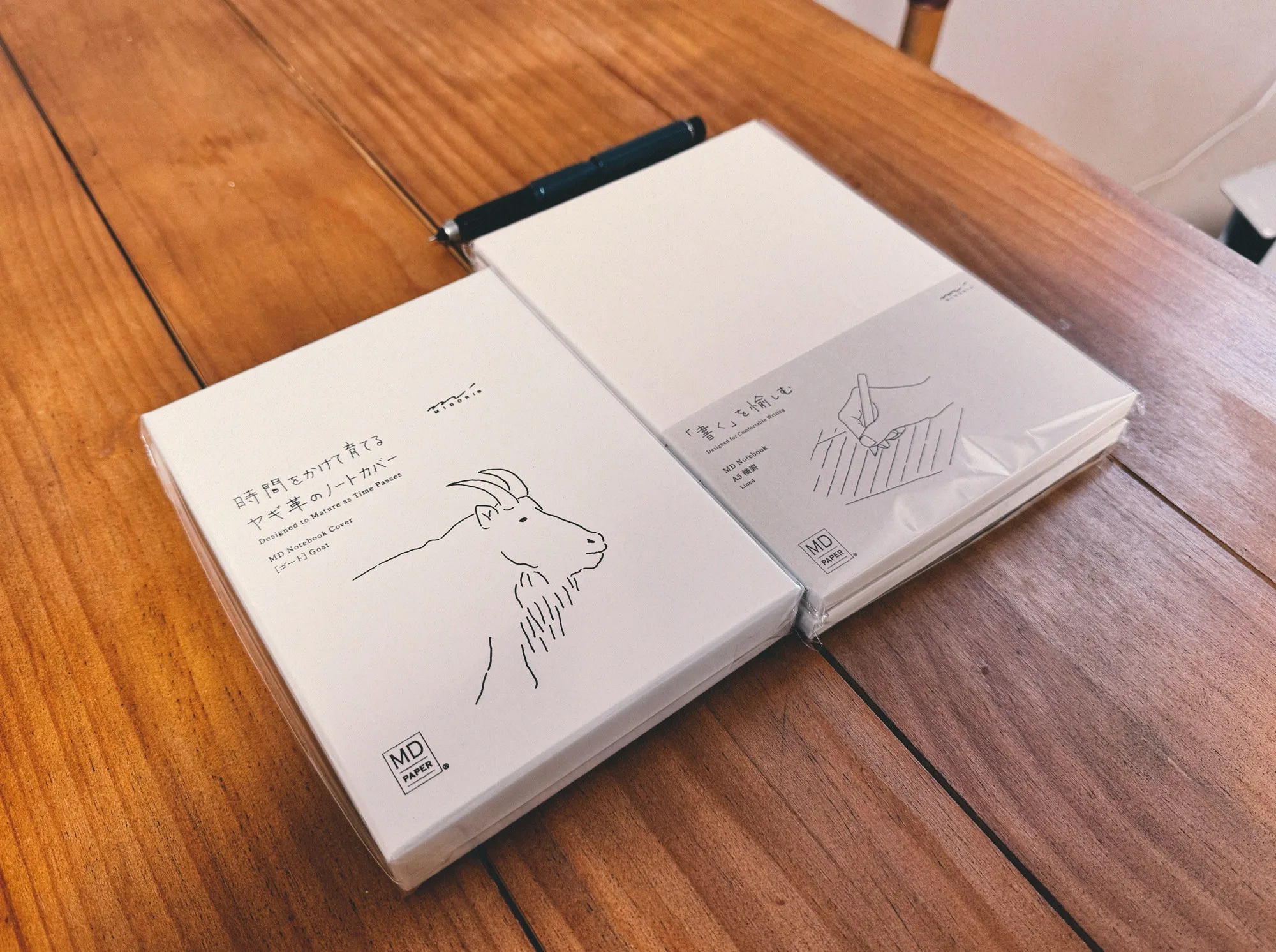 MIDORI MDノート用 ヌメ革カバー のサムネイル